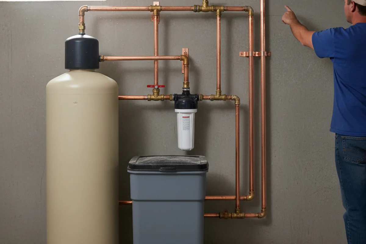 Whole-house water treatment system installed in North Sutton